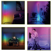 LED RGB+White corner lamp 360LM (140cm) + Remote control LED RGB+White corner lamp 360LM (140cm) + Remote control