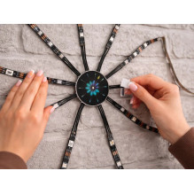 RGB LED fireworks lamp + Remote control self-a + APP RGB LED fireworks lamp + Remote control self-a + APP