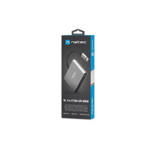 NATEC MULTI PORT FOWLER MINI (USB-C PD, HDMI 4K) NATEC MULTI PORT FOWLER MINI (USB-C PD, HDMI 4K)
