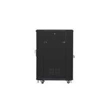 LANBERG FREE STANDING 19" RACK CABINET 22U 600X800 BLACK LANBERG FREE STANDING 19" RACK CABINET 22U 600X800 BLACK