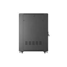 19" 27U 600 × 1000 JUODA FLOOR-STANDING RACK SPINTELĖ SU PERFORUOTOMIS DURELĖMIS, LANBERG (PLOKŠČIA PAKUOTĖ) 19" 27U 600 × 1000 JUODA FLOOR-STANDING RACK SPINTELĖ SU PERFORUOTOMIS DURELĖMIS, LANBERG (PLOKŠČIA PAKUOTĖ)