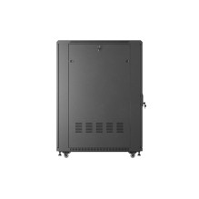 19" 27U 600 × 1000 JUODA FLOOR-STANDING RACK SPINTELĖ SU STIKLINĖMIS DURELĖMIS, LANBERG (PLOKŠČIA PAKUOTĖ) 19" 27U 600 × 1000 JUODA FLOOR-STANDING RACK SPINTELĖ SU STIKLINĖMIS DURELĖMIS, LANBERG (PLOKŠČIA PAKUOTĖ)