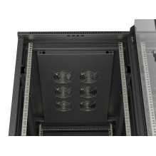 19" 27U 600 × 1000 JUODA FLOOR-STANDING RACK SPINTELĖ SU STIKLINĖMIS DURELĖMIS, LANBERG (PLOKŠČIA PAKUOTĖ) 19" 27U 600 × 1000 JUODA FLOOR-STANDING RACK SPINTELĖ SU STIKLINĖMIS DURELĖMIS, LANBERG (PLOKŠČIA PAKUOTĖ)