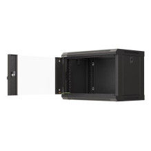 Lanberg WF03-5306-10B rack spintelė 6U prie sienos montuojama lentyna, juoda Lanberg WF03-5306-10B rack spintelė 6U prie sienos montuojama lentyna, juoda