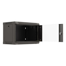 Lanberg WF03-5306-10B rack spintelė 6U prie sienos montuojama lentyna, juoda Lanberg WF03-5306-10B rack spintelė 6U prie sienos montuojama lentyna, juoda