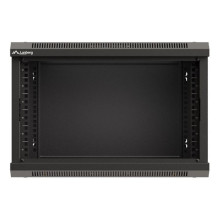 Lanberg WF03-5306-10B rack spintelė 6U prie sienos montuojama lentyna, juoda Lanberg WF03-5306-10B rack spintelė 6U prie sienos montuojama lentyna, juoda