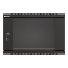 Lanberg WF03-5306-10B rack spintelė 6U prie sienos montuojama lentyna, juoda Lanberg WF03-5306-10B rack spintelė 6U prie sienos montuojama lentyna, juoda