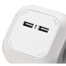 Buitinis ilgintuvas EMOS, 4vt., 2xUSB A, 1.9 m Buitinis ilgintuvas EMOS, 4vt., 2xUSB A, 1.9 m