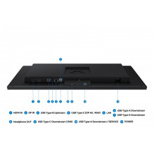 Monitorius 27 colių Viewfinity S80HF IPS 5120x2880 5K 16:9 1xHDMI 1xDP 3xUSB-A 1xUSB-C Easy Connection 5ms 60Hz HAS+PIV 