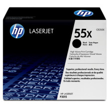 Toner Expression Black Replacement 55X (CE255X)