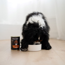 PAKA ZWIERZAKA Seventh Heaven Venison with raspberries Mono - wet dog food - 400g PAKA ZWIERZAKA Seventh Heaven Venison with raspberries Mono - wet dog food - 400g
