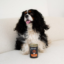 PAKA ZWIERZAKA Seventh Heaven Venison with raspberries Mono - wet dog food - 400g PAKA ZWIERZAKA Seventh Heaven Venison with raspberries Mono - wet dog food - 400g
