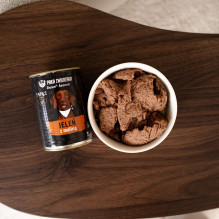 PAKA ZWIERZAKA Seventh Heaven Venison with raspberries Mono - wet dog food - 400g PAKA ZWIERZAKA Seventh Heaven Venison with raspberries Mono - wet dog food - 400g