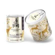 BEMO Nie bądź Jeleń w kaszę dmuchaj Mono - wet dog food - 400g