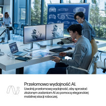 HP ZBook Ultra G1a Copilot+ asmeninis kompiuteris AMD Ryzen AI Max PRO 390 Mobilioji darbo stotis 35,6 cm (14 colių) WUX