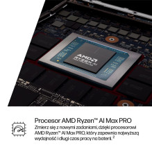 HP ZBook Ultra G1a Copilot+ PC AMD Ryzen AI Max PRO 390 Mobile workstation 35.6 cm (14") WUXGA 32 GB LPDDR5x-SDRAM 