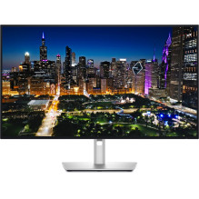DELL UltraSharp U3225QE computer monitor 80 cm (31.5") 3840 x 2160 pixels 4K Ultra HD LCD Black, Silver