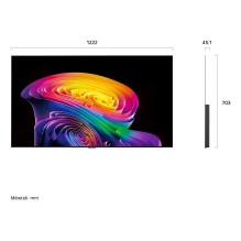 LG OLED evo AI OLED55C61LA TV 139.7 cm (55") 4K Ultra HD Smart TV Wi-Fi Black