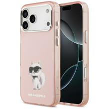 KARL LAGERFELD case for IPHONE 17 Pro compatible with MagSafe KLHMP17LHGKCGKBK (IML Glitter k&C Sketch Logo) black KARL LAGERFELD case for IPHONE 17 Pro compatible with MagSafe KLHMP17LHGKCGKBK (IML Glitter k&C Sketch Logo) black