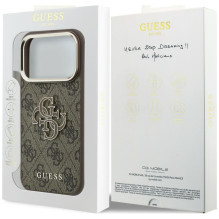 Rudas dėklas, skirtas IPHONE 18 Pro / 17 Pro (didelis dervos logotipas 4G ) Rudas dėklas, skirtas IPHONE 18 Pro / 17 Pro (didelis dervos logotipas 4G )