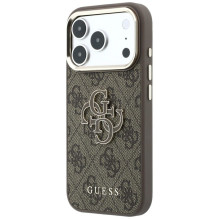 Rudas dėklas, skirtas IPHONE 18 Pro / 17 Pro (didelis dervos logotipas 4G ) Rudas dėklas, skirtas IPHONE 18 Pro / 17 Pro (didelis dervos logotipas 4G )