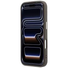 Rudas dėklas, skirtas IPHONE 18 Pro / 17 Pro (didelis dervos logotipas 4G ) Rudas dėklas, skirtas IPHONE 18 Pro / 17 Pro (didelis dervos logotipas 4G )