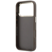 Rudas dėklas, skirtas IPHONE 18 Pro / 17 Pro (didelis dervos logotipas 4G ) Rudas dėklas, skirtas IPHONE 18 Pro / 17 Pro (didelis dervos logotipas 4G )