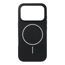 Case for iPhone 18 Pro / 17 Pro Silicone 2mm (camera protection) compatible with MagSafe black