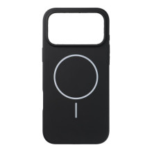 Case for iPhone 18 Pro Max / 17 Pro Max Silicone 2mm (camera protection) compatible with MagSafe black