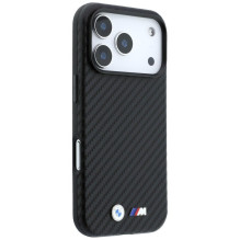 BMW case for IPHONE 18 Pro / 17 Pro compatible with MagSafe (Carbon Metal Logo) black BMW case for IPHONE 18 Pro / 17 Pro compatible with MagSafe (Carbon Metal Logo) black