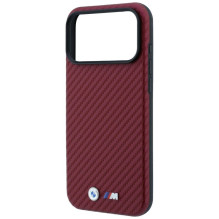 BMW case for IPHONE 18 Pro Max / 17 Pro Max compatible with MagSafe (Carbon Metal Logo) burgundy BMW case for IPHONE 18 Pro Max / 17 Pro Max compatible with MagSafe (Carbon Metal Logo) burgundy