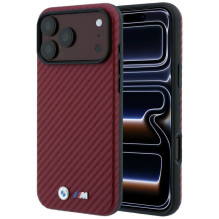 BMW case for IPHONE 18 Pro Max / 17 Pro Max compatible with MagSafe (Carbon Metal Logo) burgundy BMW case for IPHONE 18 Pro Max / 17 Pro Max compatible with MagSafe (Carbon Metal Logo) burgundy