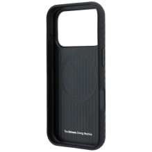 BMW case for IPHONE 18 Pro Max / 17 Pro Max compatible with MagSafe (Carbon Metal Logo) black