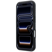 BMW case for IPHONE 18 Pro / 17 Pro compatible with MagSafe (Carbon Metal Logo) grey