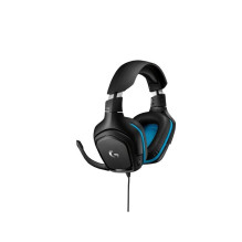 Wired headphones Jack 3,5 mm with microphone Logitech G432 black