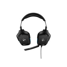 Wired headphones Jack 3,5 mm with microphone Logitech G432 black