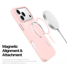 DUX DUCIS dėklas YIND, suderinamas su „MagSafe“, skirtas „iPhone 18 Pro / 17 Pro“ (atviro žiedo versijai), šviesiai roži DUX DUCIS dėklas YIND, suderinamas su „MagSafe“, skirtas „iPhone 18 Pro / 17 Pro“ (atviro žiedo versijai), šviesiai roži