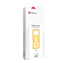 Case for iPhone 18 Pro / 17 Pro Forcell F-Protect BumperX Premium compatible with MagSafe orange Case for iPhone 18 Pro / 17 Pro Forcell F-Protect BumperX Premium compatible with MagSafe orange