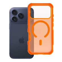 Case for iPhone 18 Pro / 17 Pro Forcell F-Protect BumperX Premium compatible with MagSafe orange Case for iPhone 18 Pro / 17 Pro Forcell F-Protect BumperX Premium compatible with MagSafe orange