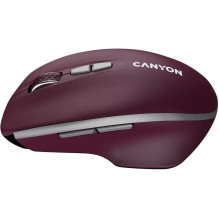 Belaidė pelė BT 1200 dpi CANYON MW-21 raudona Belaidė pelė BT 1200 dpi CANYON MW-21 raudona