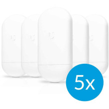 Ubiquiti Ubiquiti NanoStation AC Loco 5GHz AirMax, 802.11ac, 13dBi Antenna, 25dBm - 5Pack - NS-5ACL-5 Ubiquiti Ubiquiti NanoStation AC Loco 5GHz AirMax, 802.11ac, 13dBi Antenna, 25dBm - 5Pack - NS-5ACL-5