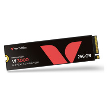 Verbatim 49373 Vi3000 PCIe NVMe M.2 SSD, 256 GB, M.2, 3100 MB / s Verbatim 49373 Vi3000 PCIe NVMe M.2 SSD, 256 GB, M.2, 3100 MB / s