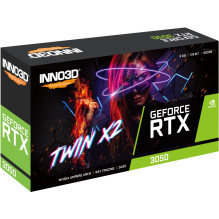 Inno3D GeForce RTX 3050 TWIN X2 (Lite Hash Rate, 1x DisplayPort, 1x HDMI 2.1)