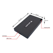 Dysk zewnętrzny SSD Verbatim Metal Mini 1TB Black (32031) Dysk zewnętrzny SSD Verbatim Metal Mini 1TB Black (32031)