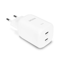 Įkroviklis GaN 100W 2xUSB-C White Įkroviklis GaN 100W 2xUSB-C White