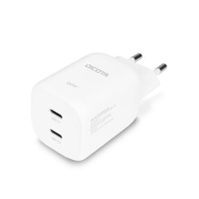 Įkroviklis GaN 100W 2xUSB-C White Įkroviklis GaN 100W 2xUSB-C White