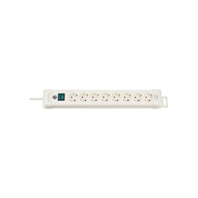 Maitinimo juosta Brennenstuhl Premium-Line 8 lizdai 3 m White (1952280100)
