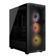 „Corsair 3200D RS ARGB“ vidutinio dydžio bokšto tipo rūkytas korpusas „Corsair 3200D RS ARGB“ vidutinio dydžio bokšto tipo rūkytas korpusas