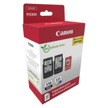 Canon 2970B017 PG-510 / CL-511 Druckerpatrone + Fotopapier-Vorteilspaket Canon 2970B017 PG-510 / CL-511 Druckerpatrone + Fotopapier-Vorteilspaket