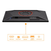 Monitorius - AOC G4 25G4KUR 24,5" 420 Hz juoda, raudona